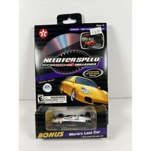Need For Speed Bonus Mario's Last Car #8 CD ROM game 1988 944 S Turbo 1:64 NEW